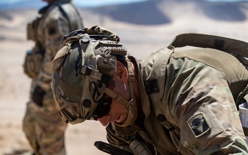 Alabama Army National Guard defend battle positions at NTC