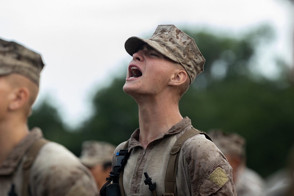 Charlie Company EGA Ceremony