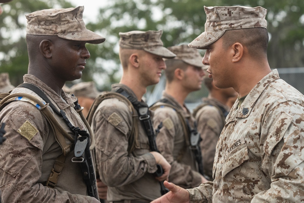Charlie Company EGA Ceremony