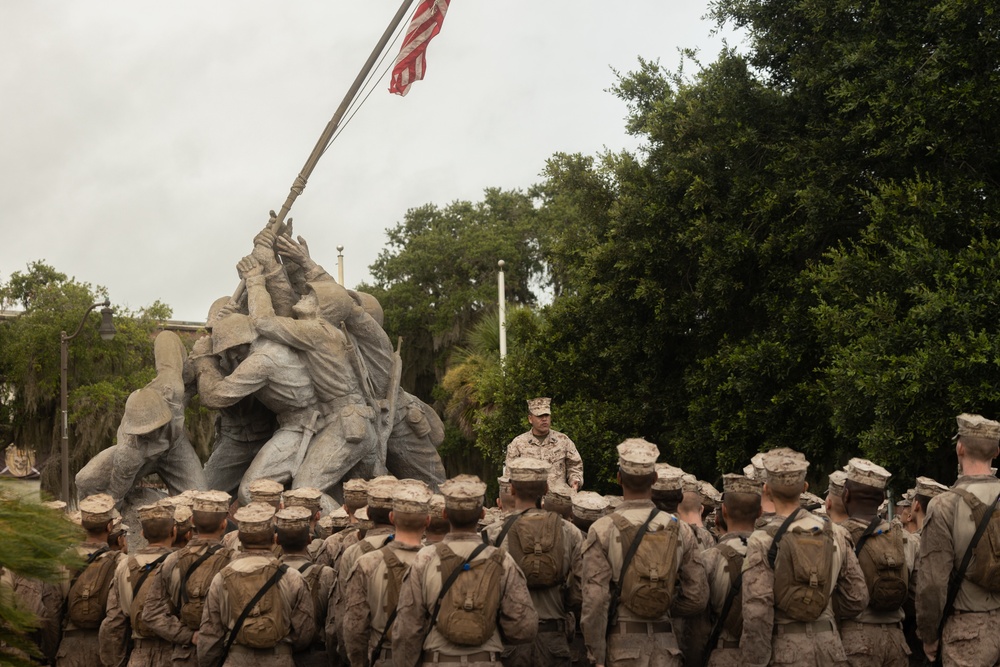 Charlie Company EGA Ceremony