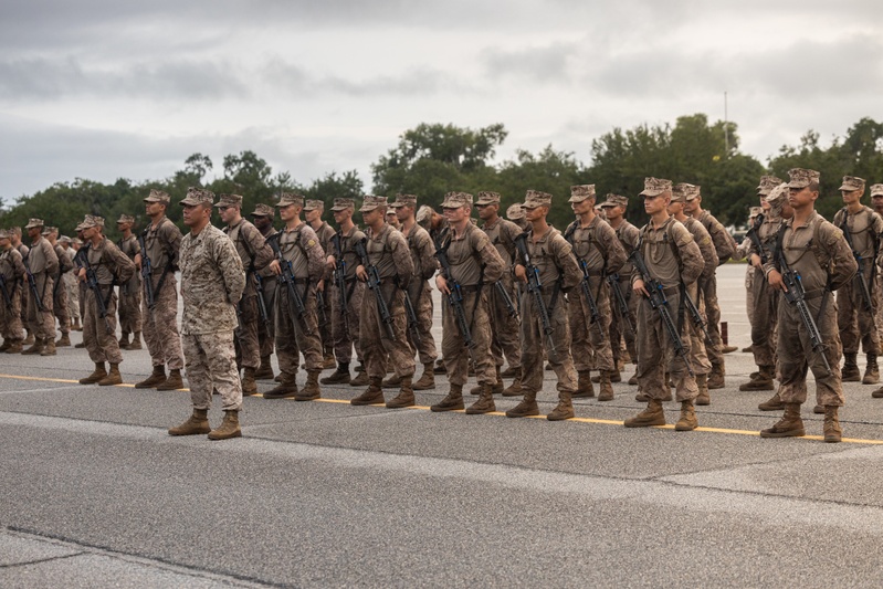Charlie Company EGA Ceremony