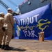 Adm. Daryl Caudle presents Battenberg Cup, Arleigh Burke Trophy to USS Laboon