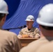 Adm. Daryl Caudle presents Battenberg Cup, Arleigh Burke Trophy to USS Laboon
