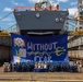 Adm. Daryl Caudle presents Battenberg Cup, Arleigh Burke Trophy to USS Laboon