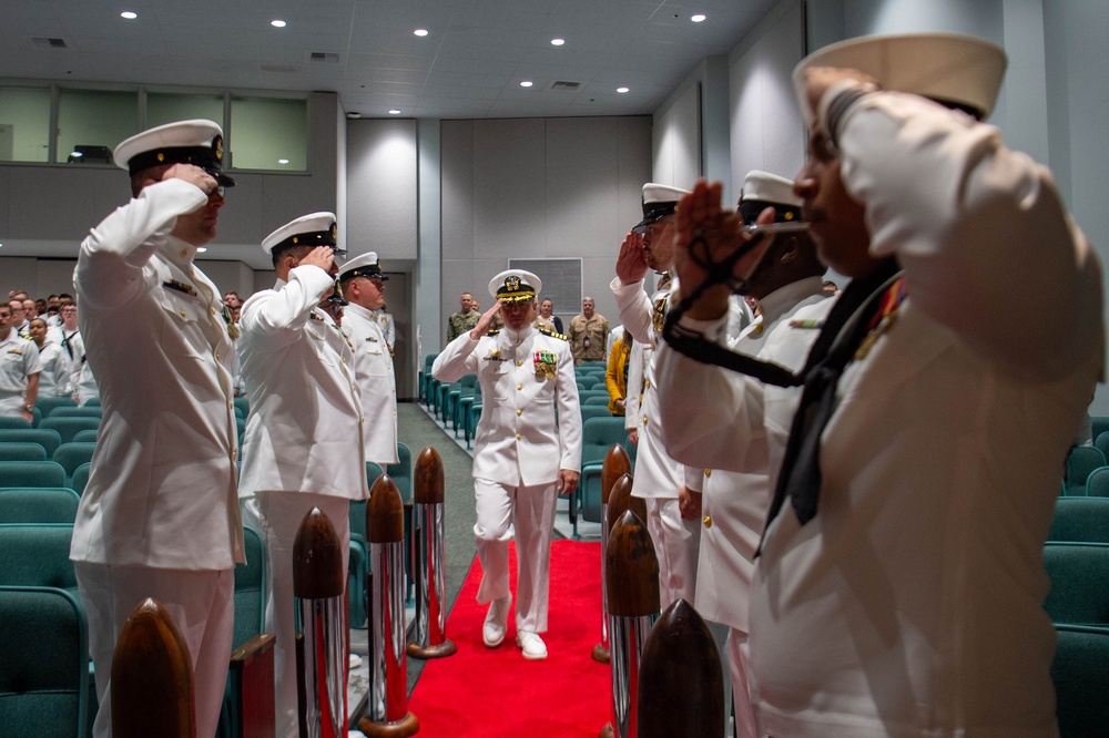 Capt. Steffen Assumes Command of USS Ohio (SSGN 726) Gold Crew