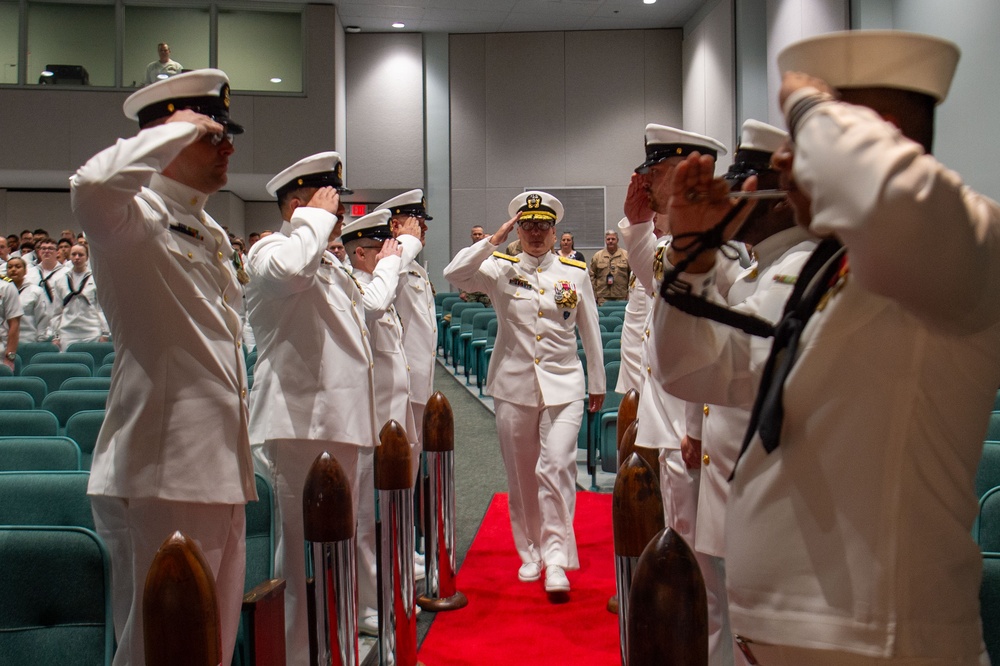Capt. Steffen Assumes Command of USS Ohio (SSGN 726) Gold Crew