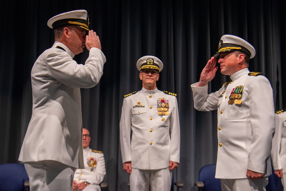 Capt. Steffen Assumes Command of USS Ohio (SSGN 726) Gold Crew