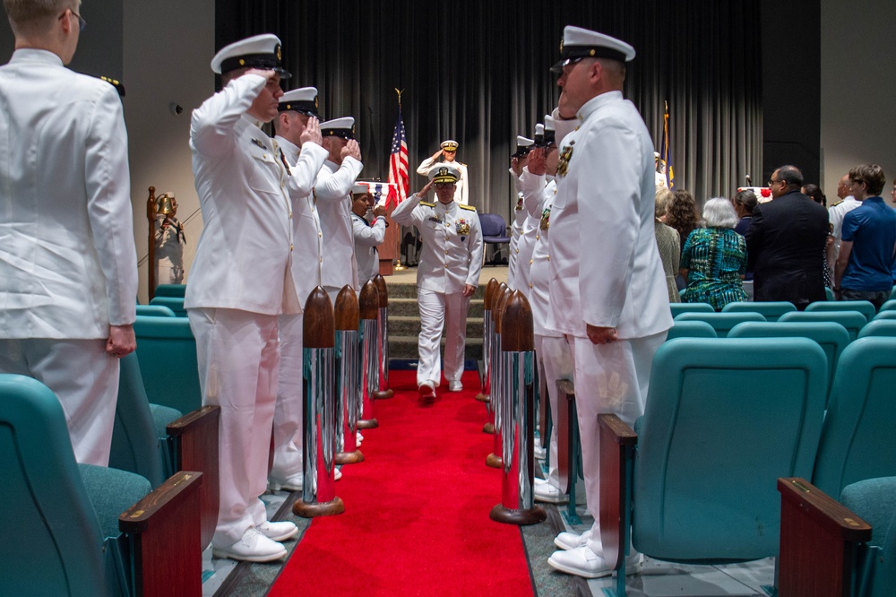 Capt. Steffen Assumes Command of USS Ohio (SSGN 726) Gold Crew