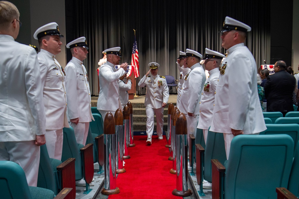 Capt. Steffen Assumes Command of USS Ohio (SSGN 726) Gold Crew
