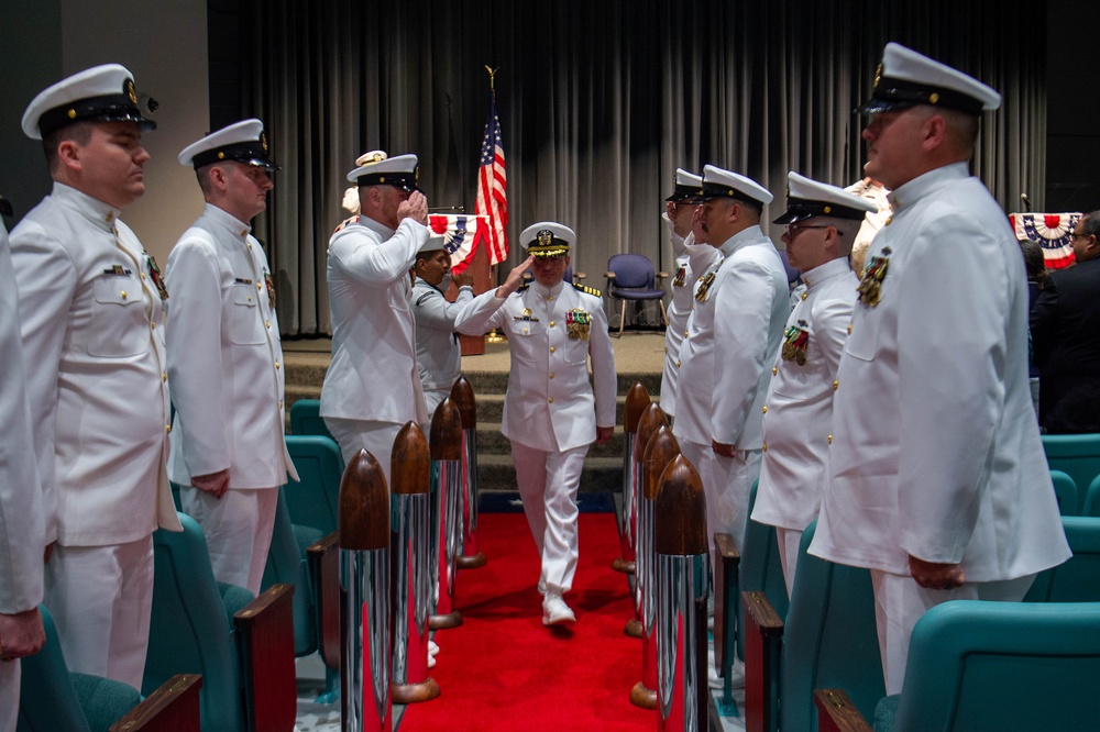 Capt. Steffen Assumes Command of USS Ohio (SSGN 726) Gold Crew