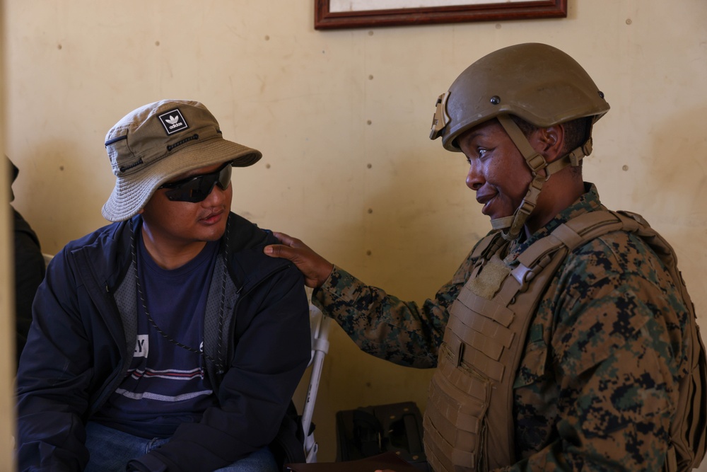 CLB-11 conducts a non-combatant evacuation during a MCCRE