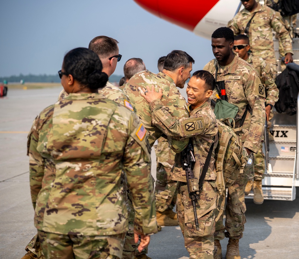 Tears, Cheers, and Hugs: 1st Brigade Returns to Fort Drum