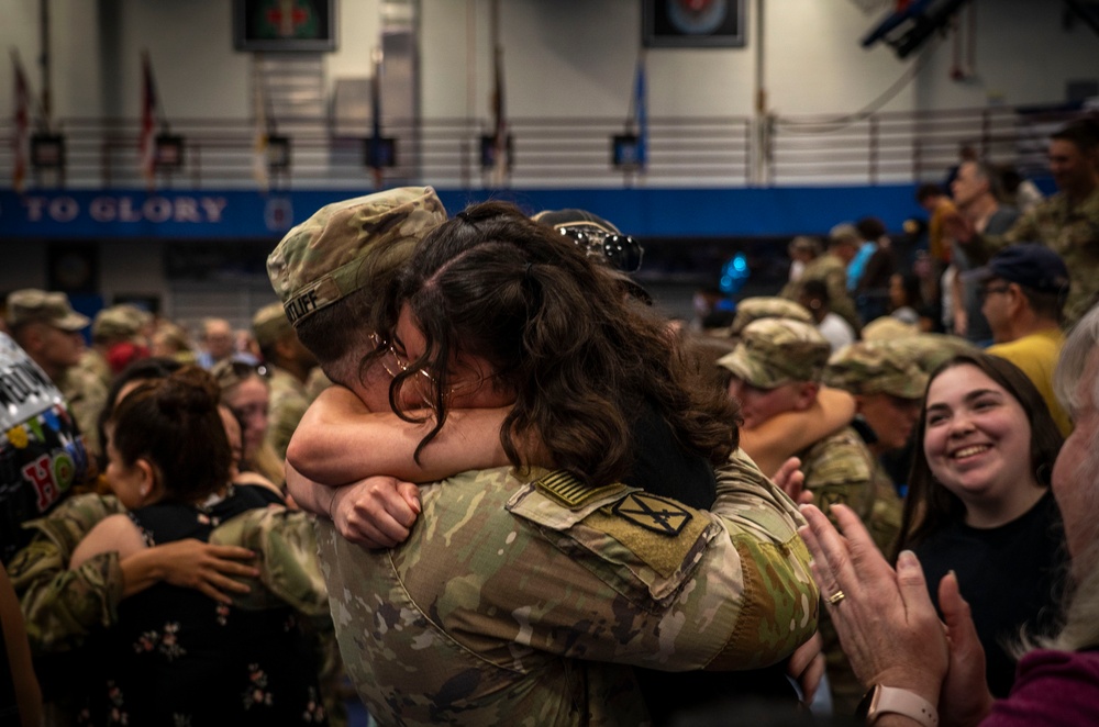 Tears, Cheers, and Hugs: 1st Brigade Returns to Fort Drum