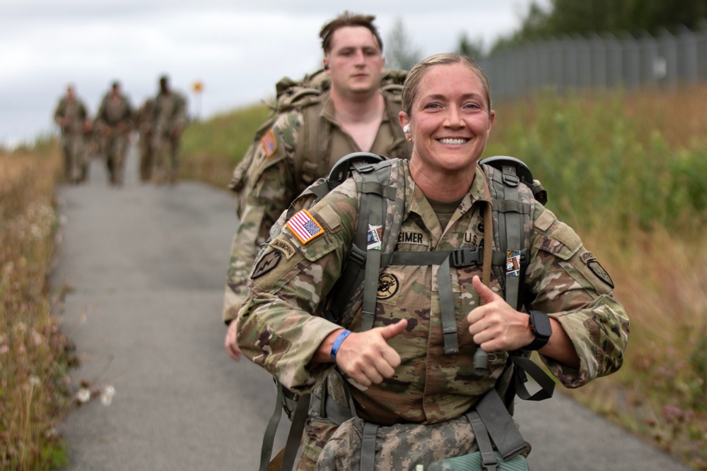 176th Wing Norwegian Foot March 2025