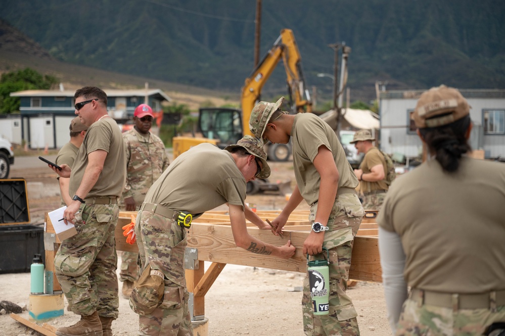 Airmen Mark Foundation for Building Accuracy