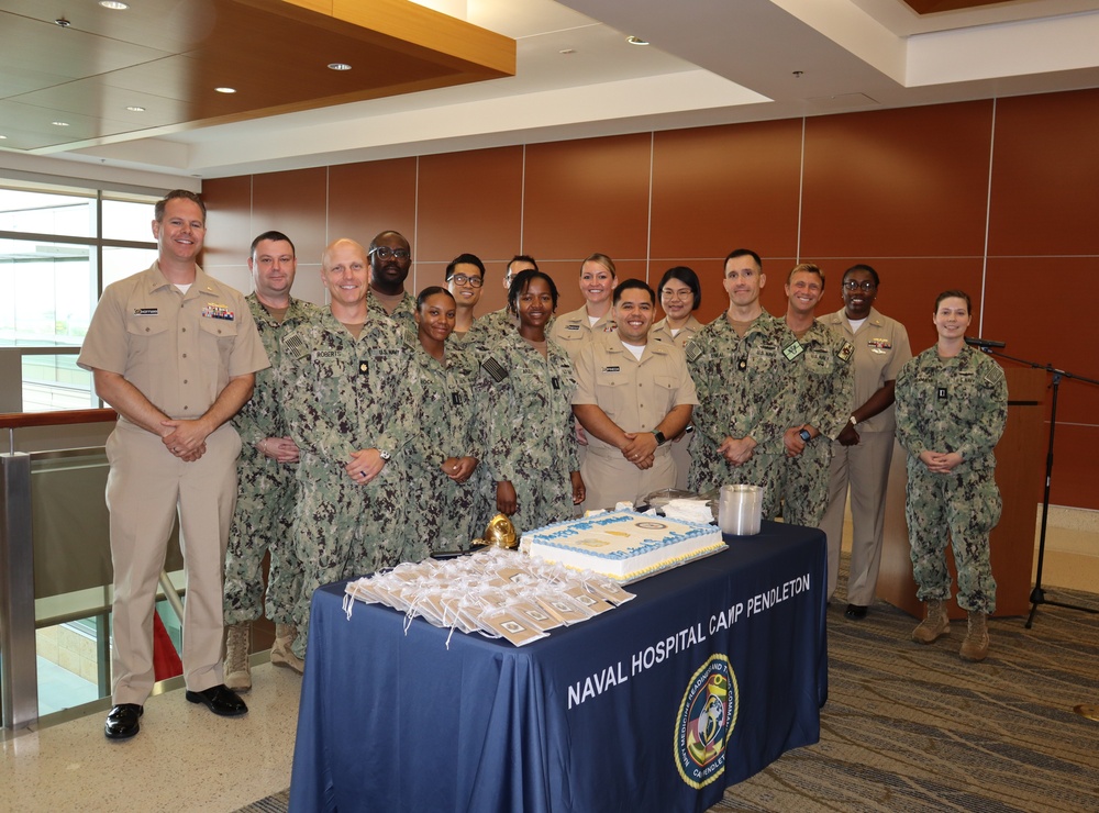 NMRTC Camp Pendleton celebrates 78th Birthday of the Navy Medical Service Corps