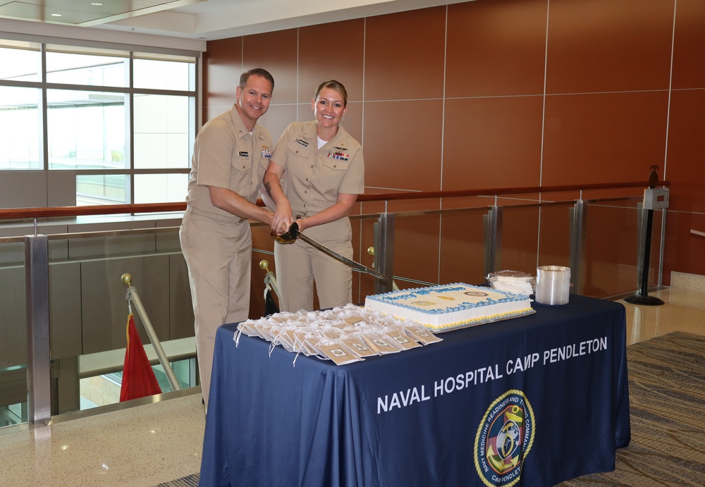 NMRTC Camp Pendleton celebrates 78th Birthday of the Navy Medical Service Corps