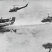 Seawolf HA(L)-3 Gunship PACV and Hueys in the Plain of Reeds c1966