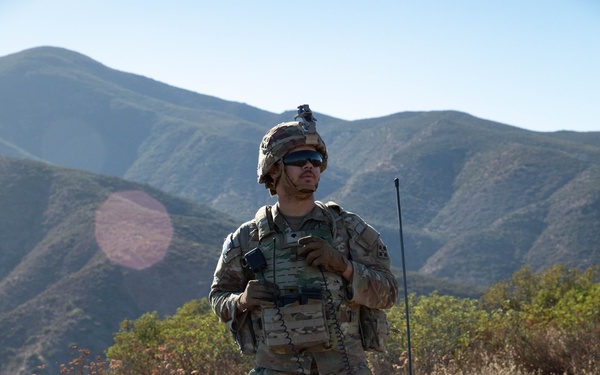 1st Battalion, 41st Infantry Regiment conducts air assault mission at Otay Mountains, California