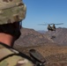1st Battalion, 41st Infantry Regiment conducts air assault mission at Otay Mountains, California