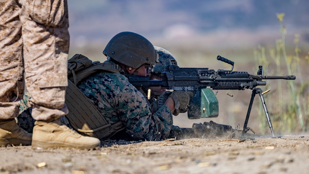 I MSB Marines Conduct Basic Machine Gun Course