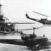 Seawolf HA(L)-3 Gunship UH-1B of HA(L)-3 takes off from USS Harnett County (LST-821), in September 1969 (K-58279)