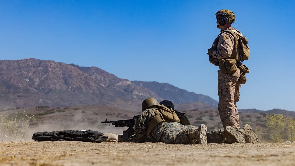 I MSB Marines Conduct Basic Machine Gun Course