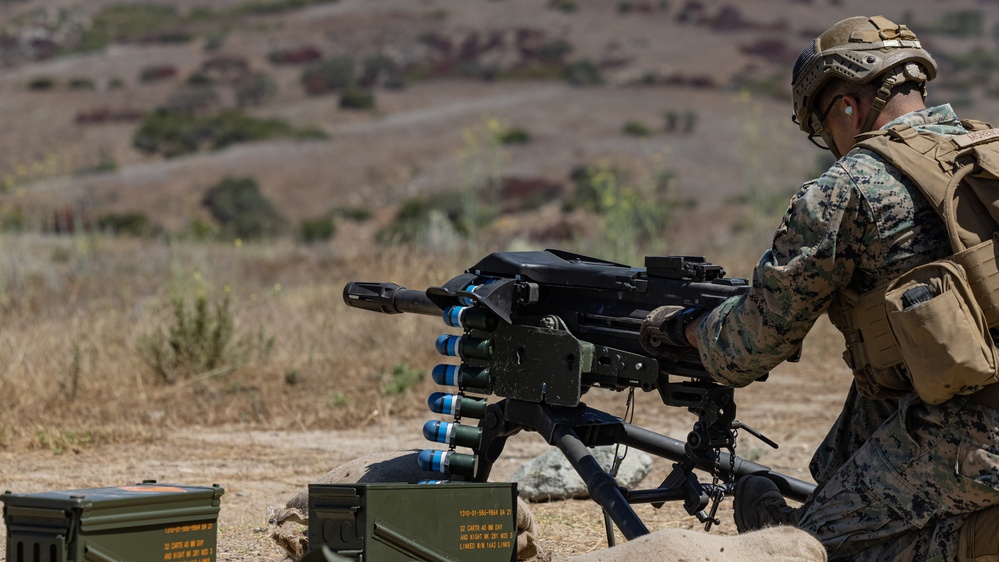 I MSB Marines Conduct Basic Machine Gun Course