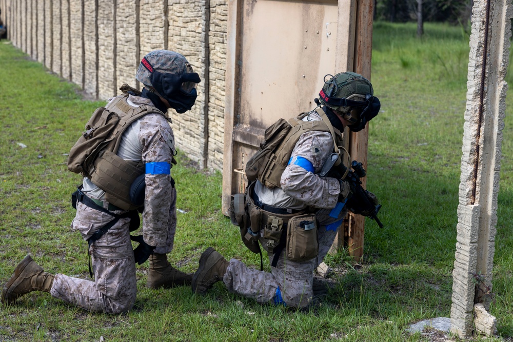 2nd ANGLICO &amp; NATO Allies Conduct Force-on-Force Urban Operations Simulation During Exercise Burmese Chase 25