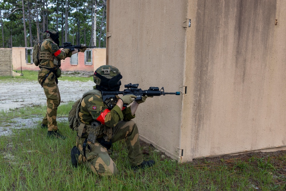 2nd ANGLICO &amp; NATO Allies Conduct Force-on-Force Urban Operations Simulation During Exercise Burmese Chase 25