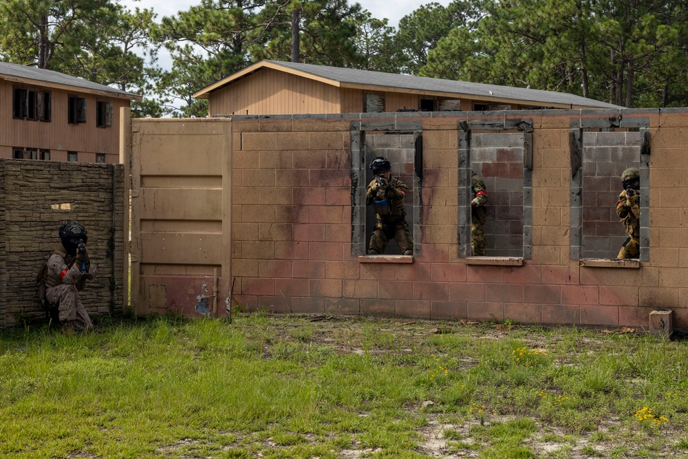 2nd ANGLICO &amp; NATO Allies Conduct Force-on-Force Urban Operations Simulation During Exercise Burmese Chase 25