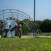 Airmen begin tent build-up during Exercise Northern Strike 25-2