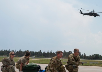 Joint training exercise builds readiness for aeromedical evacuation teams