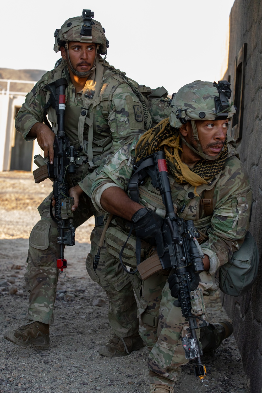 53rd IBCT Conducts Urban Warfare Training at NTC