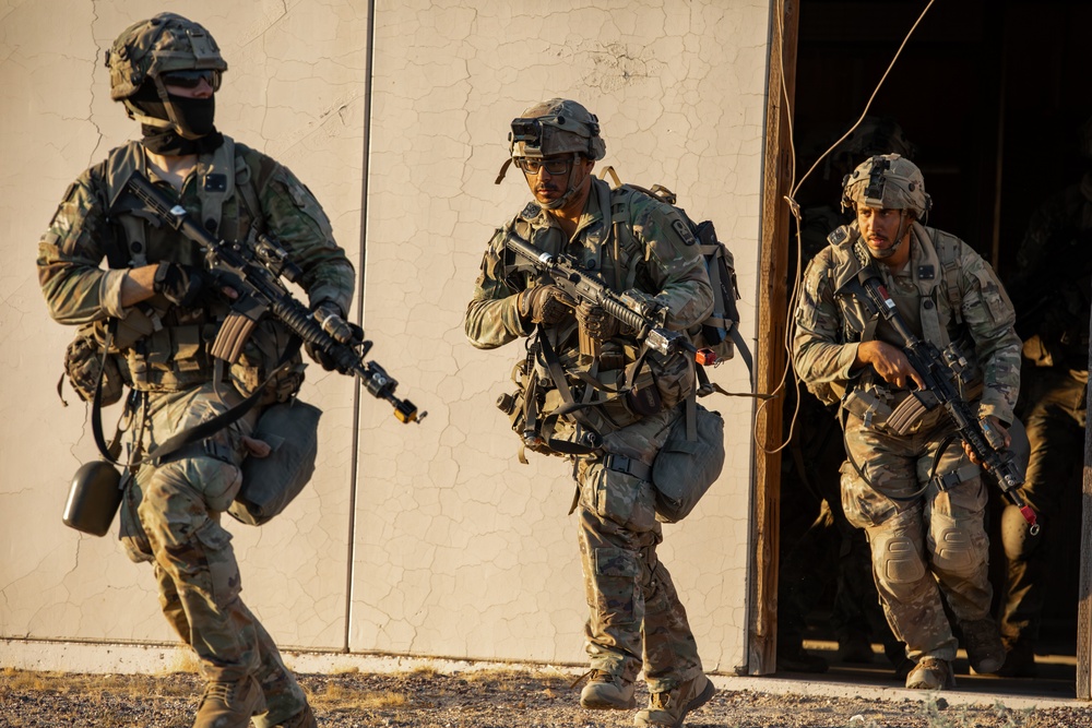 53rd IBCT Conducts Urban Warfare Training at NTC