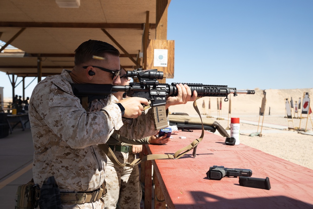MCAS Yuma hosts 3-gun Marksmanship Competition