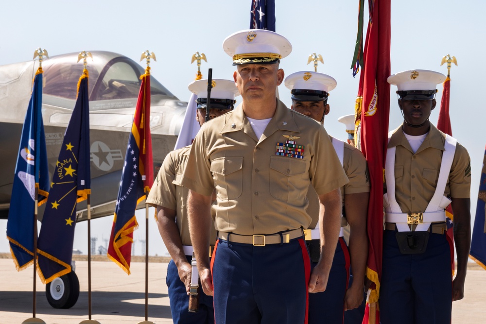MCAS Miramar Retirement Ceremony for Lt. Col. Esposito