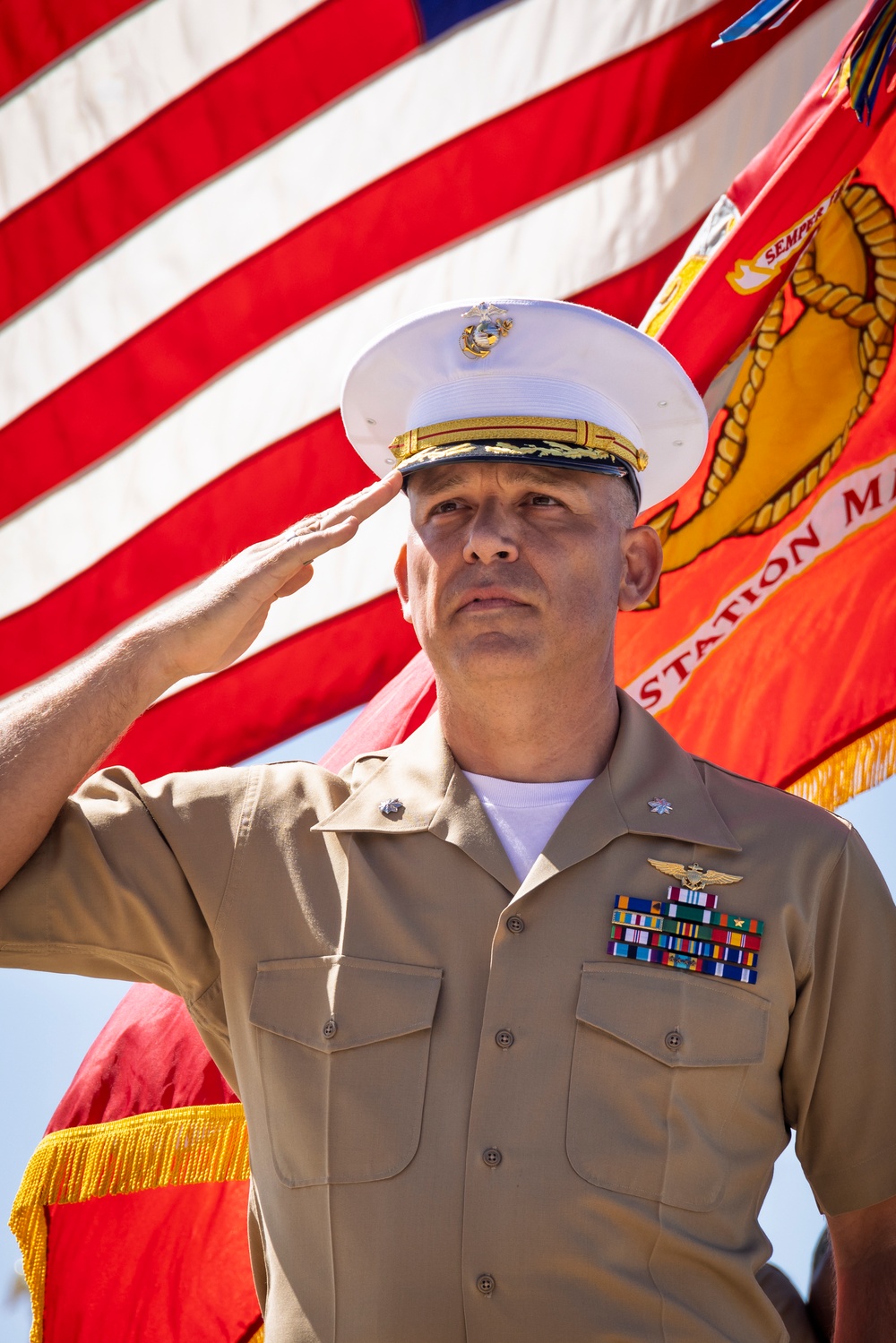 MCAS Miramar Retirement Ceremony for Lt. Col. Esposito