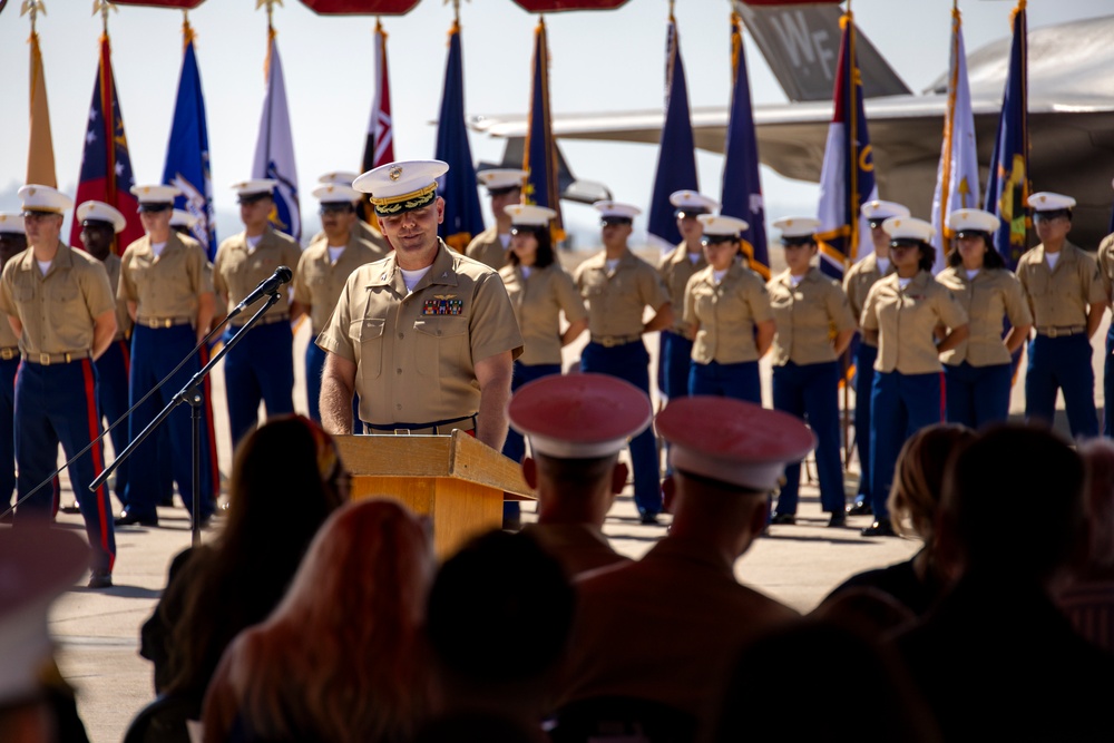 MCAS Miramar Retirement Ceremony for Lt. Col. Esposito