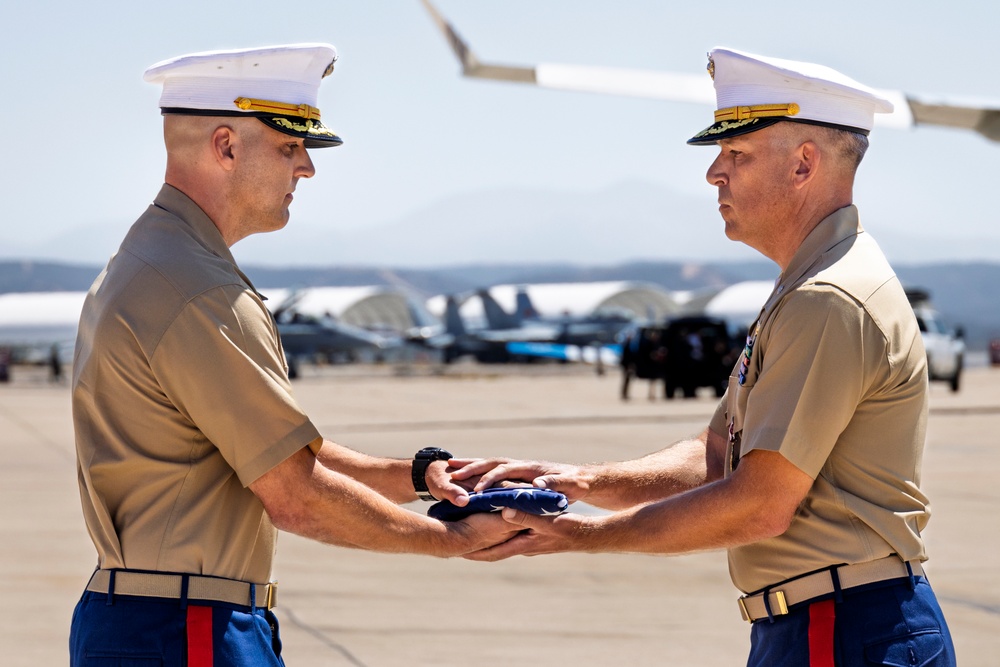 MCAS Miramar Retirement Ceremony for Lt. Col. Esposito