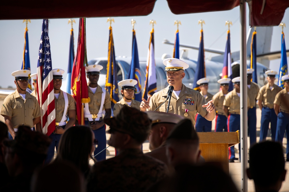 MCAS Miramar Retirement Ceremony for Lt. Col. Esposito