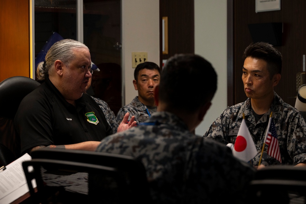 JASDF tours Air Force Mortuary Affairs Operations at Yokota