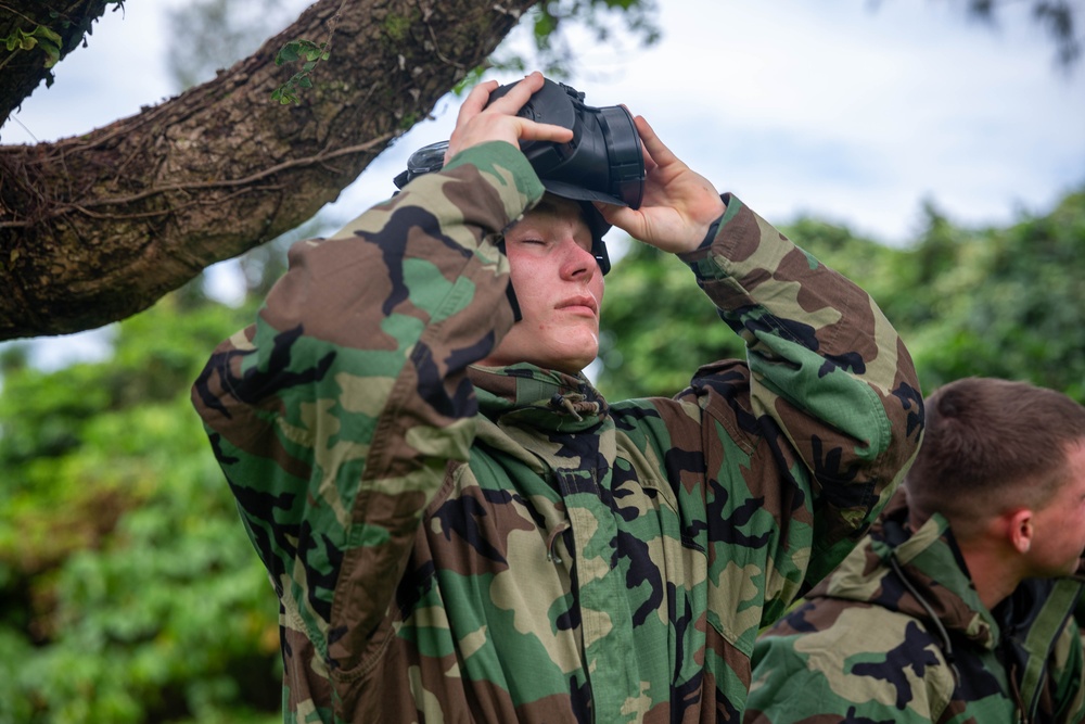 MWHS-1 practices CBRN confidence