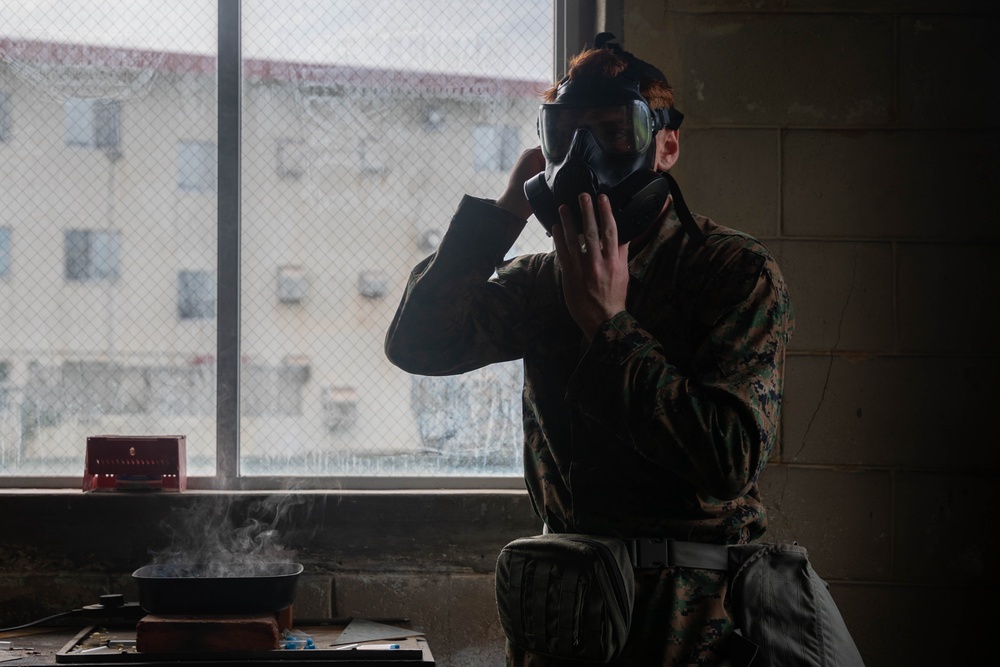 MWHS-1 practices CBRN confidence