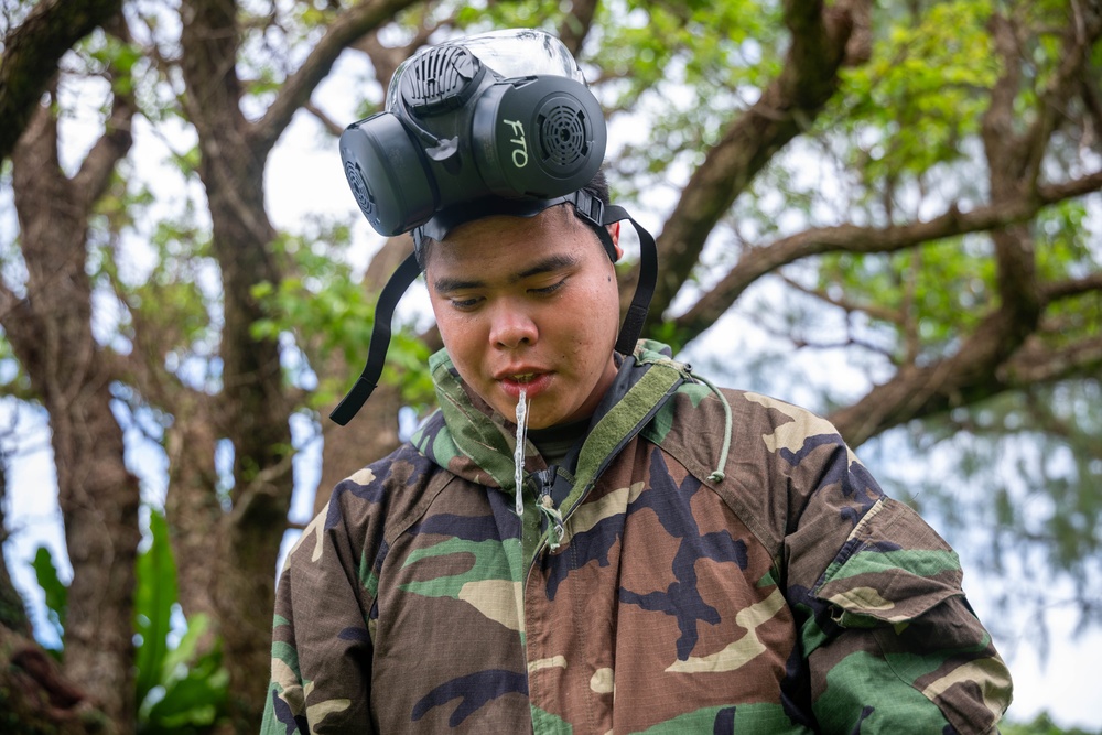 MWHS-1 practices CBRN confidence