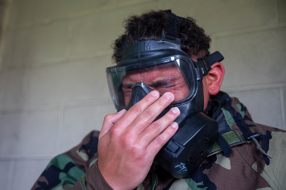 MWHS-1 practices CBRN confidence