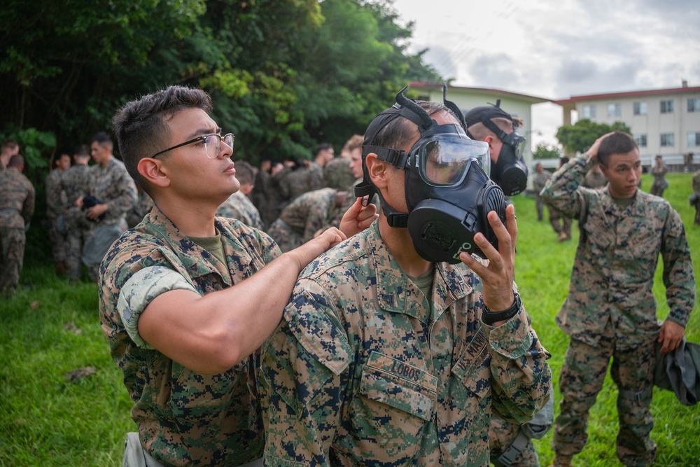 MWHS-1 practices CBRN confidence