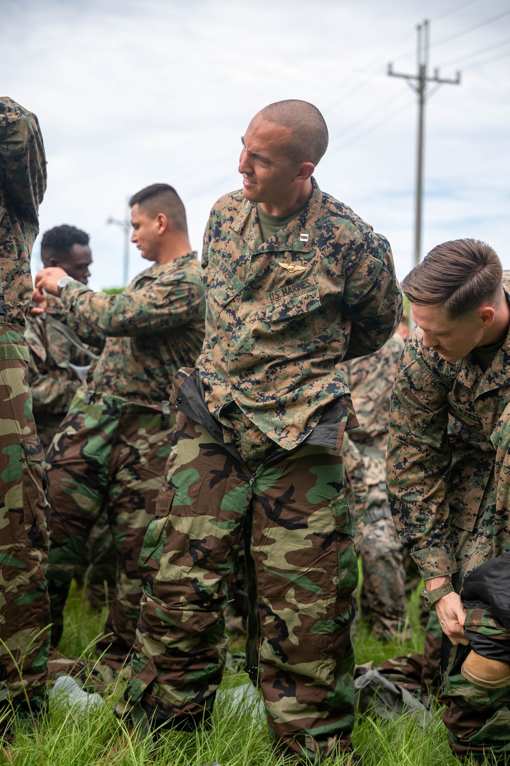 MWHS-1 practices CBRN confidence