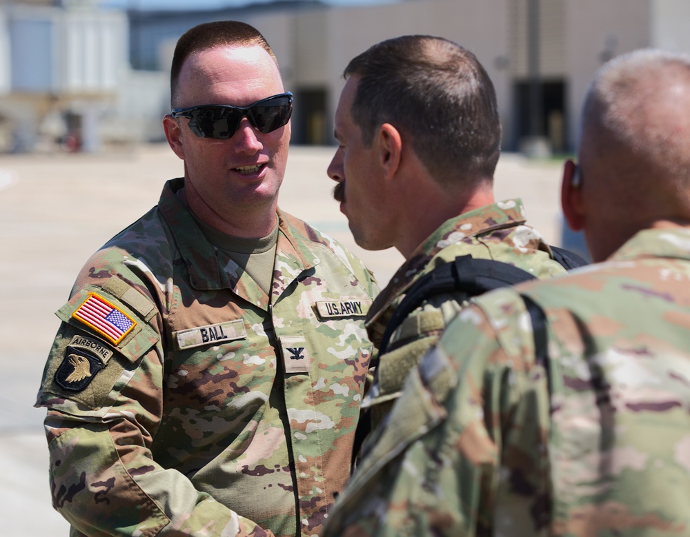 Kansas Guardsman Depart Home for Overseas Mobilization