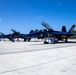 U.S. Navy Blue Angels Arrive To Marine Corps Base Hawaii
